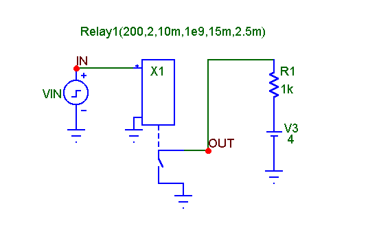 RELAY1 Test Circuit