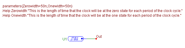 Digital Clock Macro Circuit