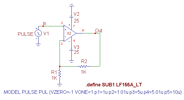 Subcircuit Name Stepping Example Circuit