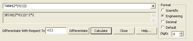 Calculator Differentiating