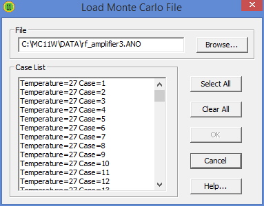 Monte Carlo Dialog Box Showing All Cases