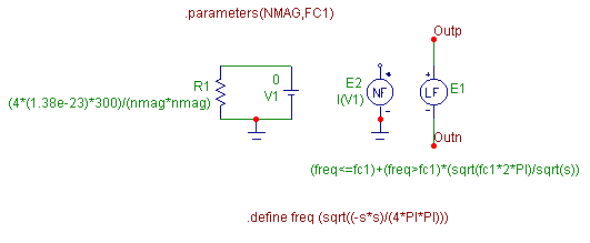 Pink Noise Voltage Source Macro