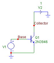 Forward beta measurement circuit