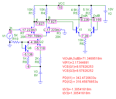 Updated formula text when V2 is 10V