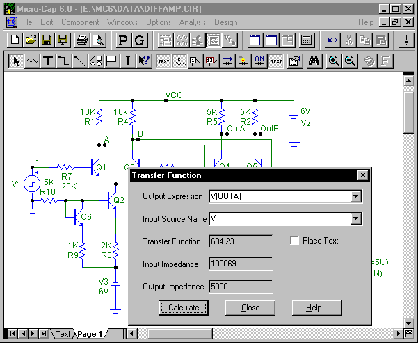 Transfer Function Analysis