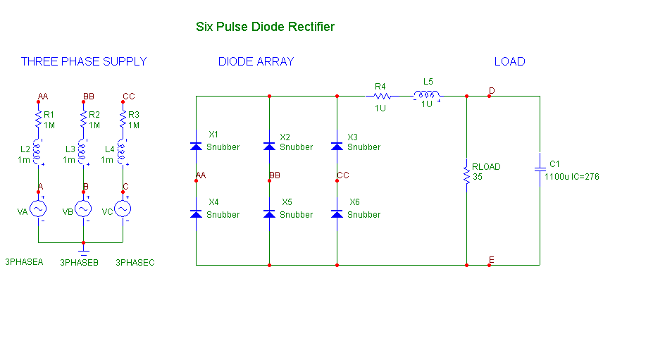 Rectifier 6 Pulse