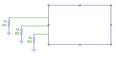 Schematic After Clear Cut Wire Operation