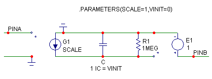 Integrator Macro Circuit