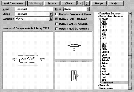 Component Editor Settings