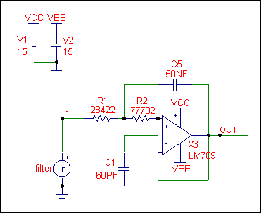 Active Chebyshev Filter