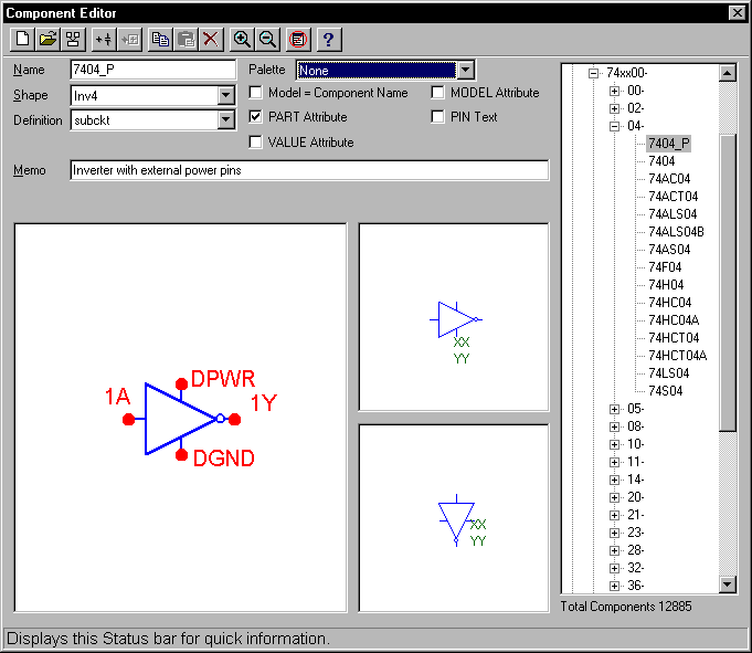 Component Editor