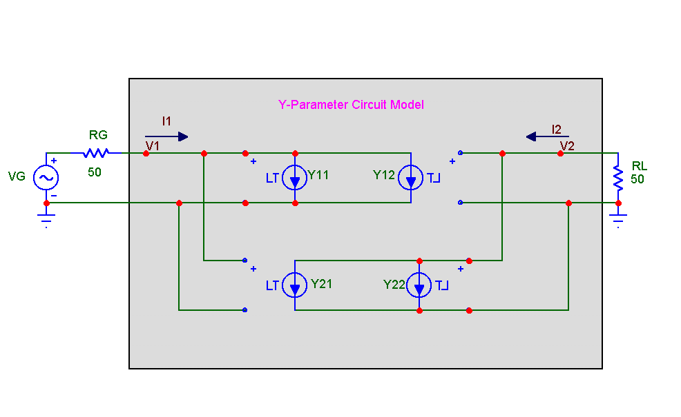 Y Parameters Circuit