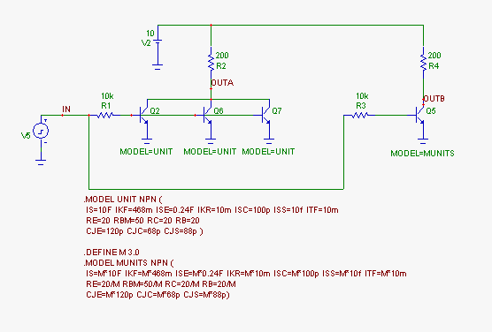 A BJT Multiplier implementation