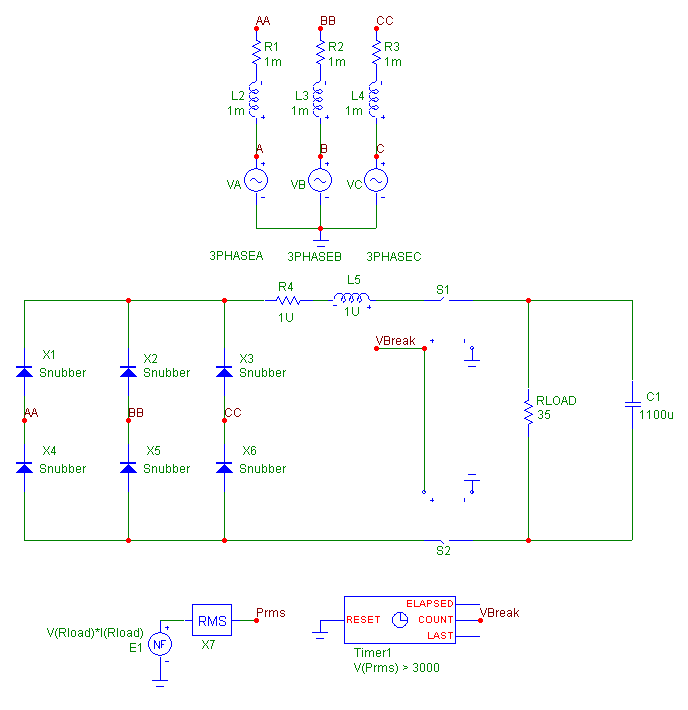 RMS Macro Example Circuit