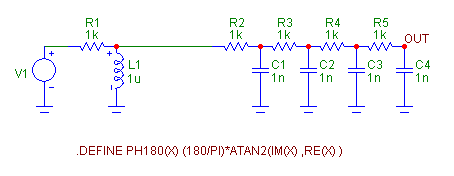 PH180 filter circuit example