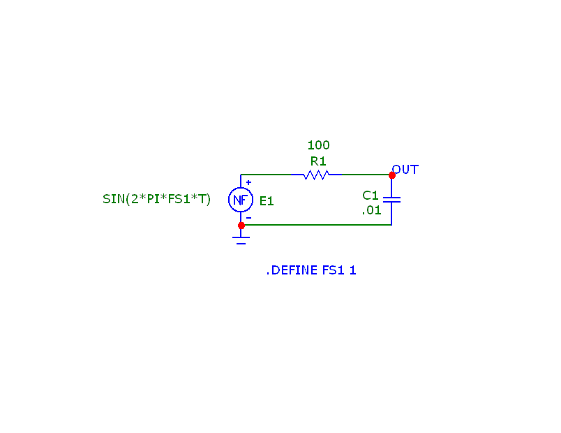 Quasi small signal analysis circuit