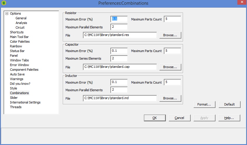 FSV Preferences