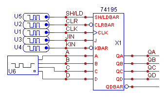 74195 Circuit