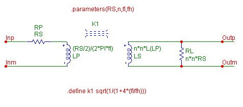 Wideband Transformer Macro